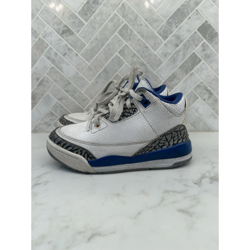 Nike Air Jordan 3 Retro Washington Wizards DM0966-148 Youth Children Size 12 12C